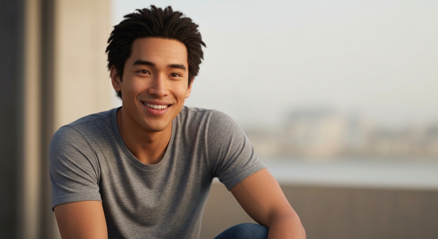 집 모형을 바라보며 복잡한 주택담보대출 서류를 검토하는 커플의 모습